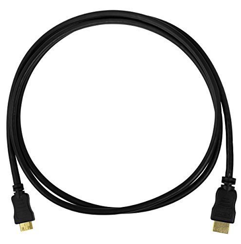 mumbi MINI HDMI Kabel 1.3b 1080p Full HD / Mini HDMI C Stecker auf HDMI A Stecker – VERGOLDETE Kontakte 1,5m - 2