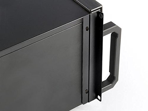 SilverStone SST-RA02B – Rackmount Handgriffe für PC Gehäuse GD07 GD08 GD09 GD10, Aluminum, schwarz - 6