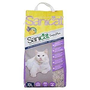 SANICAT Superplus Arena Absorbente Gatos -10L