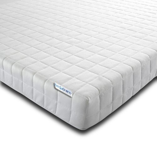 bedzonline Memory Foam and Reflex Zone Mattress with Micro Quilted Maxi-Cool Cover and 1 Fibre Pillo bedzonline Memory Foam and Reflex Zone Mattress with Micro Quilted Maxi-Cool Cover and 1 Fibre Pillo