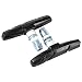Produktbild RotSale® 1 Paar Schwarz Fahrrad V-Bremse 70mm Universal Felgenbremse Bremse Bremsschuh Vorne oder Hinten