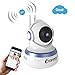 Produktbild WLAN IP Kamera 1080P,Corprit HD WiFi Überwachungskamera Cloud Speicher, mit 355°/120°Schwenkbar, Baby Monitor mit NachtsichtBewegungserkennungZwei-Wege-Audio,WiFi Kamera für Smartphone/PC mit App