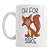 Produktbild Gift Original for Fox Sake Kaffeetasse, lustig, für Büro, Geschenk