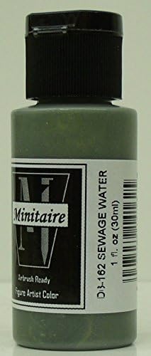 Badger Airbrush Minitaire airbrush paint SEWAGE WATER 1oz/60ml D6-162