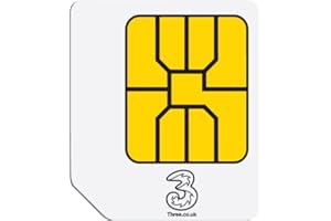 THREE BY THREE Three 3MSIM3GB Mobile Broadband Ready to Go 3 GB Preloaded Data Micro SIM for 3G Tablets