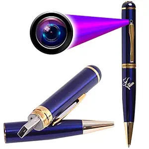 Spy Mission 16GB Mini Hidden Series 2 with Video and Photo Recorder Multifunction Home Security Video/Audio Hidden Recording Spy Pen Camera