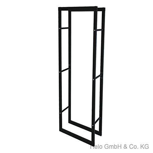 Feuerholzregal E4 Brennholzregal Kaminholzregal Metall Kaminholzständer 40x150cm - 2
