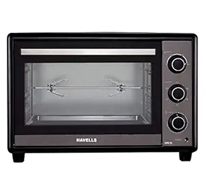 Havells GHCOTCTK180 1800-Watt OTG Countertop Oven (Black)