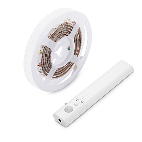 1m Motion Sensor Led Strip Motion Activated Bed Light Battery Powered Night Light Auto On Off For Wardrobe Closet Cabinet Stairs Drawer Buy Online In El Salvador Missing Category Value Products In El Salvador