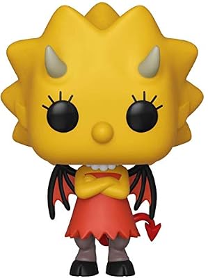 Funko- Pop Figurine en Vinyle: Animation: Simpsons-Lisa as Devil Collection, 39721, Multicolore