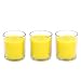 Produktbild HOSLEY Set von 3 duftenden Kerzen in Glas mit Citronella, Salbei, Zitronengras & Rosmarin Minze und ätherischen Ölen Wiegt 113,4g pro Stück und kann bis zu 72 Stunden brennen. Höhe: 7,6 cm. Ein perfektes Geschenk fürs Zuhause, die Terrasse, den Garten, Hochzeiten oder Partys.