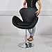Rounded Styling Chair - Black