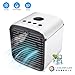 Produktbild Mini Air Cooler Luftkühler Tragbare Mobile Klimageräte Klimaanlage USB Tischventilator Ventilator mit Zerstäubung Sterilisation Aromatherapie Funktion