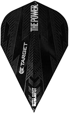5 x SETS TARGET PHIL TAYLOR POWER BOLT GHOST BLACK VAPOR FLIGHTS