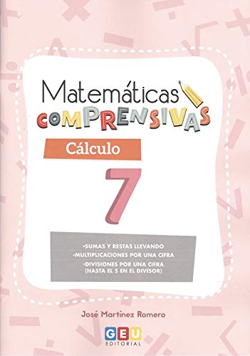 Matemáticas comprensivas Cálculo 7