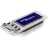 MakerHawk ESP8266 WiFi Development Board with 0.91 Inch ESP8266 OLED Display CP2012 Support Arduino IDE NodeMCU LUA