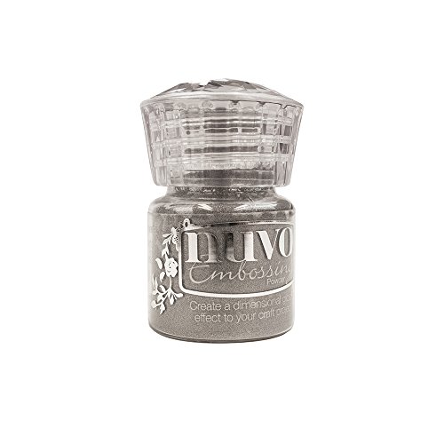 Nuvo by Tonic Studios 601n Embossing-Puder, 5,50 x 4 x 4 cm, classic silver