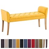 CALIDAD: Los pies del sillón estilo chaise longue están hechos de madera de caucho, lo que enfatiza su elegancia y proporcionan la estabilidad necesaria. Ya sea en la sala de estar, en el pasillo o en el comedor, ¡no hay límites para el diseño individual!