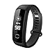 Produktbild 2,4 cm R8 Fitness Tracker Herzfrequenz Monitor Activity Tracker Bluetooth Smart Handgelenk Wasserdicht Smart Armband, Schwarz