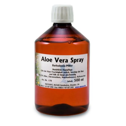 Preisvergleich Produktbild Natusat Aloe Vera Spray 500 ml - Feuchtigkeitsgeber und Juckreizstillend
