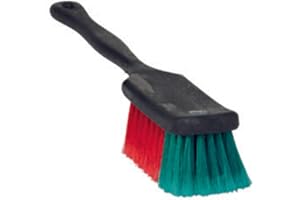 Vikan szczotka do rąk z długim trzonkiem, szczotka do mycia samochodu, miękkie włosie, 42 cm