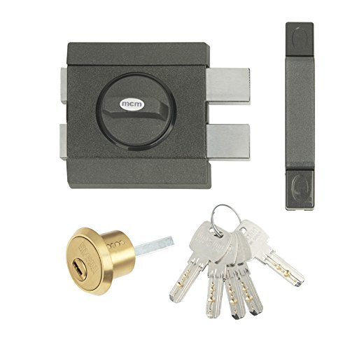 Preisvergleich Produktbild MCM 5100 – 82 Nachtriegelschloss Zylinder Messing