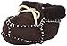 Playshoes Handmade Lambskin Baby Booties with Laces Closure (Black, 0-6 months)