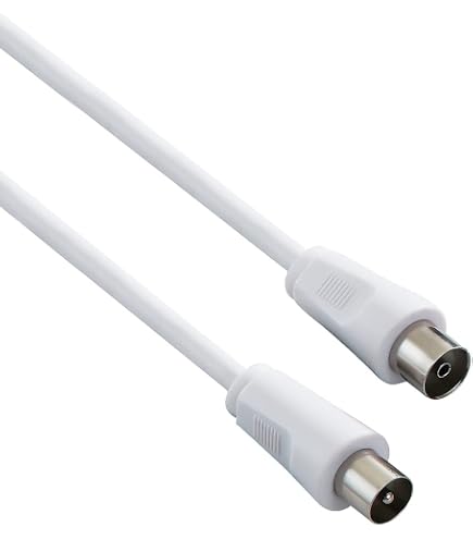 Cavo Coassiale RG8 Mini 18 Piedi – Schermatura Al 95% E Connettori PL259 Per Segnale Pulito!