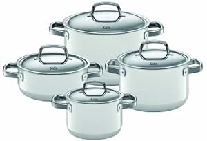 Silit 0015.1735.11 Topf-Set 4-teilig, Polar White: Amazon