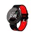 Produktbild Fitness Armband mit Pulsmesser Blutdruck,Elospy Wasserdicht IP68 Sport Fitness Tracker Smartwatch Aktivitätstracker Pulsuhren Blutdruckmesser Vibrationsalarm Anruf für iOS Android Handy