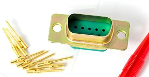 Souriau 8630-09p highend non-magnetic D-Sub DB9 9-Pin 10-19 connector crimp