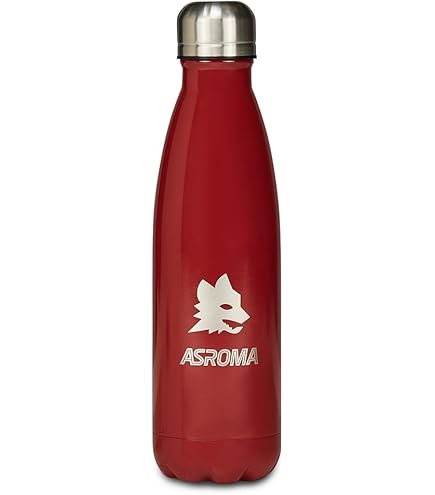 Borraccia Termica Ufficiale SS Lazio Only4fan - Acciaio Inox Doppia Parete 500 Ml, Mantiene Caldo/Freddo Per 8-10 Ore - 13