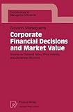 Image de Corporate Financial Decisions and Market Value: Studies on Dividend Policy, Price Volatility, and Ownership Structure