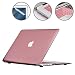 Produktbild i-Buy Harte Schutzhülle Hülle für Apple Macbook Air 13" (13,3 Zoll) + Schutzfolie + Silikon Tastaturschutz + Anti-Staub-Stecker - Roségold