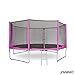 Produktbild Gartentrampolin Trampolin mit Sicherheitsnetz Leiter Randabdeckung (Ø 305cm:, Pink)