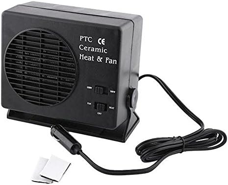 KRISMILEN 12V Protable Auto Car Heater Heating Cooling Fan Windscreen Window Demister Driving Defroster