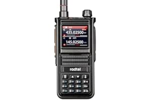 Radtel RT-470X Duad Band Ham Radio Walkie Talkies 256CH Aviation Air Band Two Way Radio Long Range Handheld Transceiver USB-C Charger/Frequency Capture /2600mAh Battery