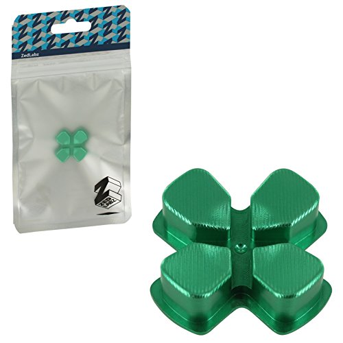 ZedLabz aluminium alloy metal directional D pad arrow button for Sony PS4 controllers - Green