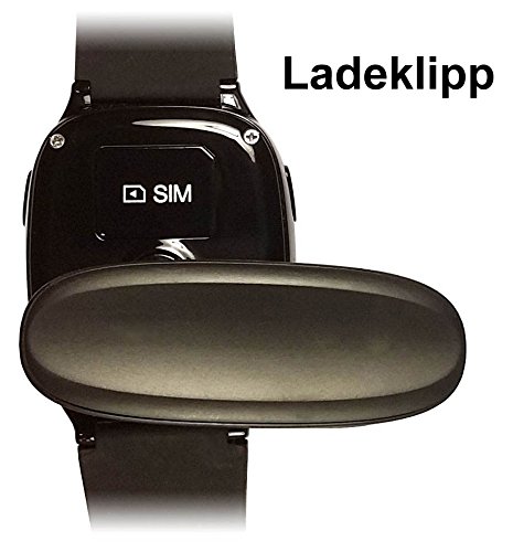 VIDIMENSIO® GPS-Telefon Uhr „Paladin – schwarz (Wifi)“ für Kinder und Jugendliche / Personenschhutz / SOS Notruf + Telefonfunktion / Live GPS Ortung der Uhr / Tracker Uhr / GPS Uhr / GPS + WIFI + LBS Positionierung / funktioniert im ganzen Europa, inkl. deutsche Bedienungsanleitung, deutsche Tracking App am Handy, deutscher Support / voll kompatibel mit allen iPhone / Android Smartphones - 7
