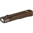 OLIGHT Arkfeld 1000 Lumens EDC Flashlight with Green Beam and White LED Combo, Rechargeable Flash Light for Everyday Carry Work(CW Desert Tan)