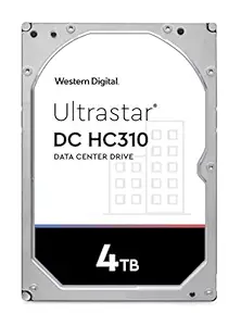 Western Digital 4TB Ultrastar DC HC310 SATA HDD - 7200 RPM Class, SATA 6 Gb/s, 256MB Cache, 3.5