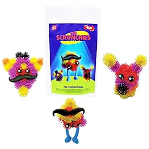 Toiing Scrunchies Mr Mooshtang | Innovative Construction & Building Set | DIY Monster Kits | Art & Craft Kit for Kids Age 5 Years and Above | Fun Return Gift