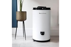 Melchioni Family TORNADO Schleudertrockner Inox, Tragbarer Platzsparender Wäschetrockner, Leiser Wäscheschleuderer, 6 kg Kapazität, 3200 U/Min