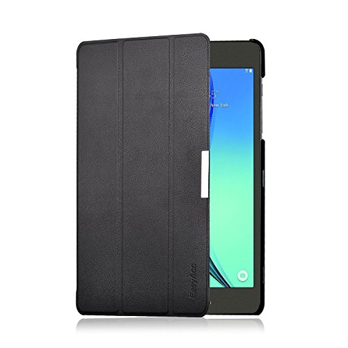 EasyAcc Samsung Galaxy Tab A 9.7 Hülle – mit Standfunktion und Automatischem Schlaf Funktion (Schwarz) - 3