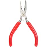 WORKPRO WP231034 Mini Kargaburnu Pense, CR-V &Ccedil;elik, 125mm, Elektronik İşler İ&ccedil;in