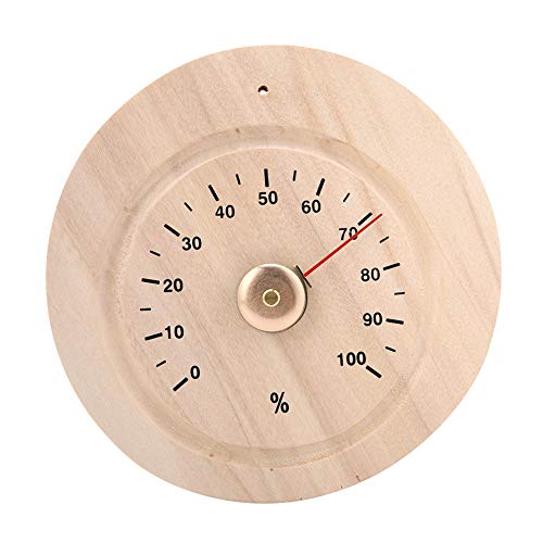 Preisvergleich Produktbild Famus Saunaraum Digital Hygrometer Feuchtemessgerät Hochwertiger Badmonitor