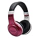 Produktbild samLIKE Kabellos Kopfhörer, Deep Bass Headset Noise Reduction Headphone mit Mikrofon Speaker für iPhone,Android Smartphones PC und MP3 Players usw ( Rosa)