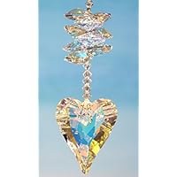 Herz Sonnenfänger – handgearbeitet aus Kristallen von Swarovski®, Ostergeschenk