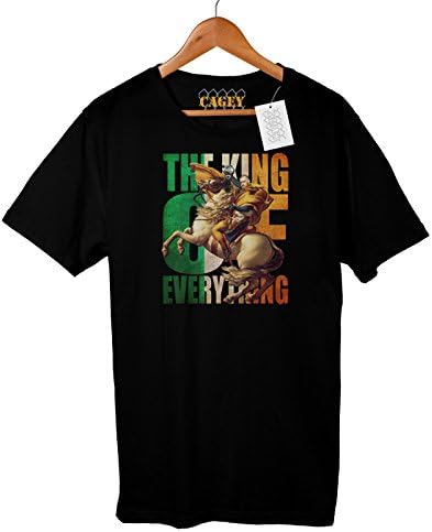 Conor Notorious McGregor King Of Everything MMA MayMac Boxing Shirt With Free Poster - Black - M