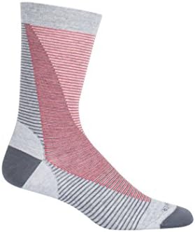 IcebreakerLifestyle Fine Gauge Adult Ultra Light Crew Socks, Unisex, Adult LifeStyle Fine Gauge Ultra Light Crew